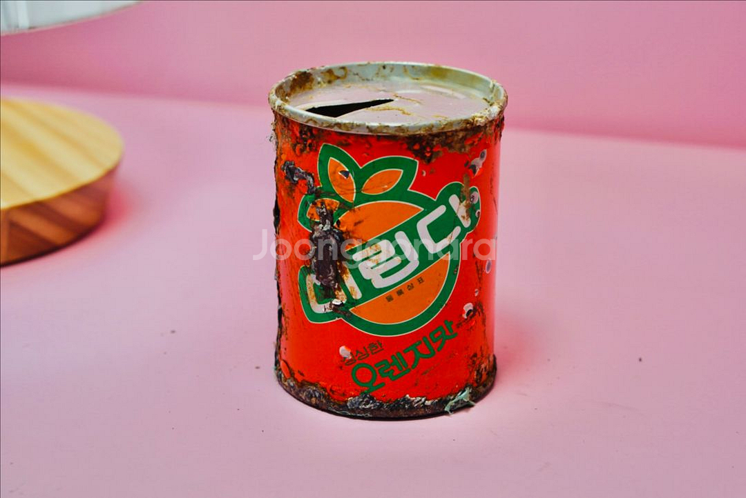미란다 이현세 음료수캔 옛날 레트로 빈티지 근대사--1