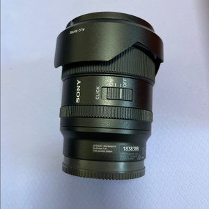 소니 FE 20mm F1.8 G 렌즈