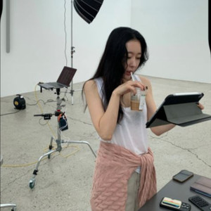 라온 뮤제라 꽈배기가디건 핑크 새상품