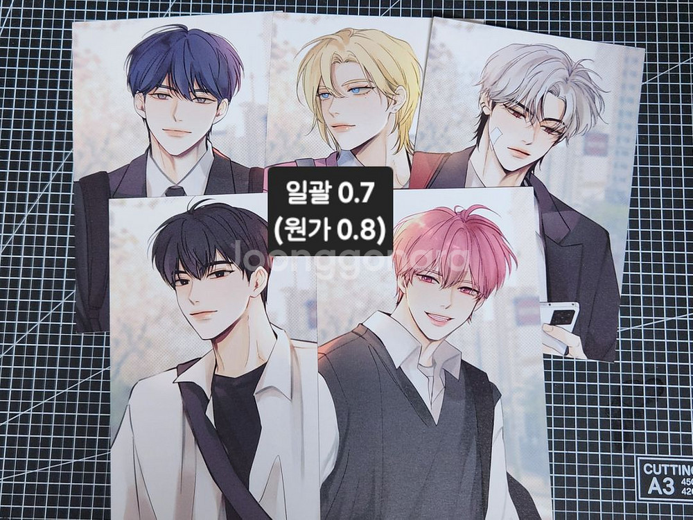 플레이브 비공굿 포카 엽서 영오님 플레이브 통판--1