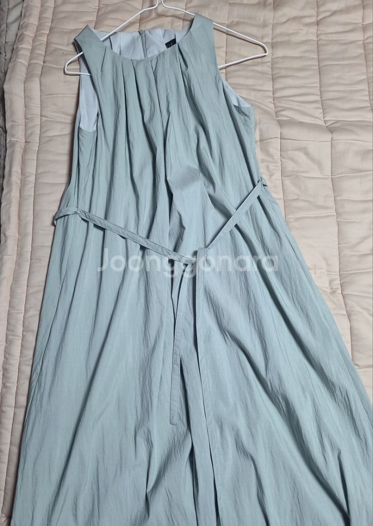 시에 디아나 벨티드 셔링드레스 페일민트 맥시 m--1