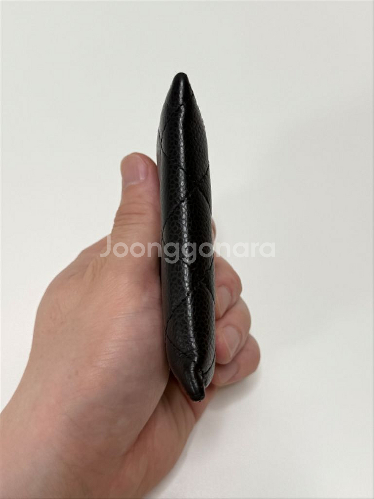 (크림)샤넬 클래식 캐비어 카드지갑--3