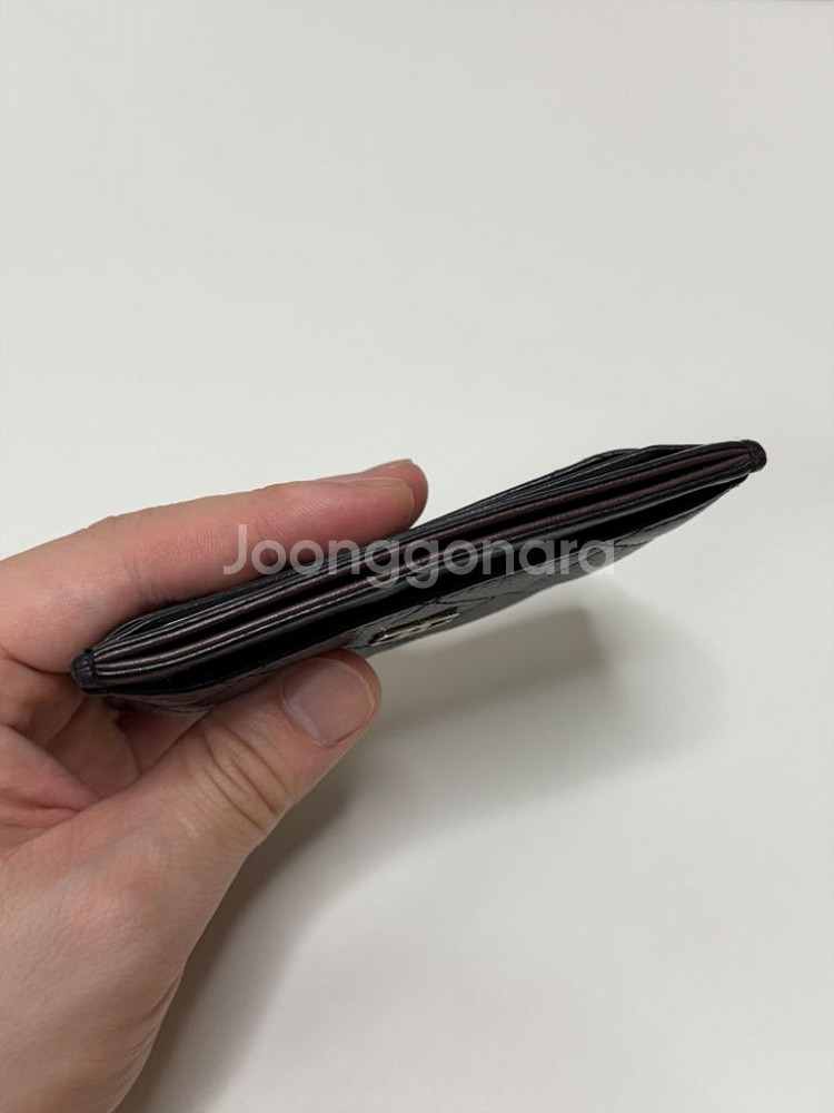 (크림)샤넬 클래식 캐비어 카드지갑--4