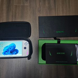 옥조 umpc A1 pro 풀박스 팝니다