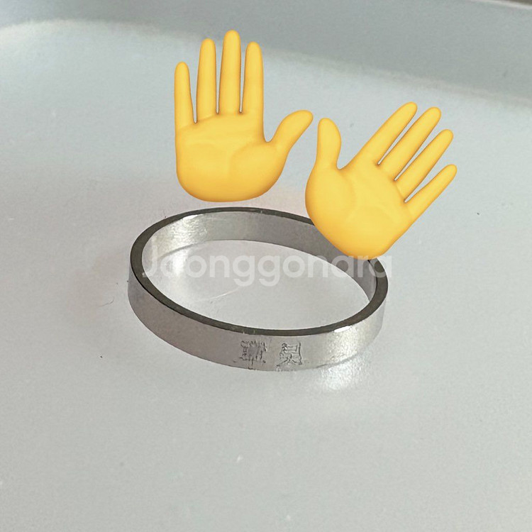 제로베이스원 제베원 한문 각인반지 양도합니다!--2