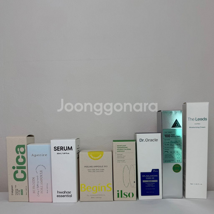 기초 색조 화장품정리 토너 앰플 세럼 틴트 토너패드--4