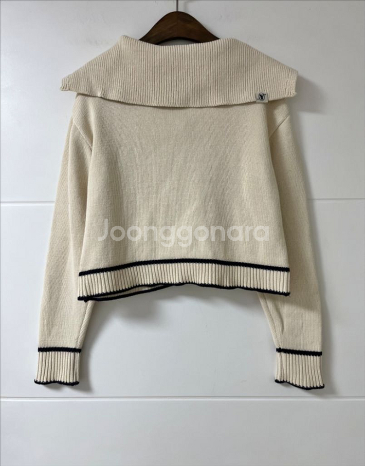 유어네임히얼 크롭 니트 가디건--2