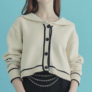 유어네임히얼 크롭 니트 가디건