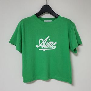 그린 반팔 티셔츠 S