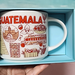 스타벅스 과테말라 빈데어 머그 (시티머그)
