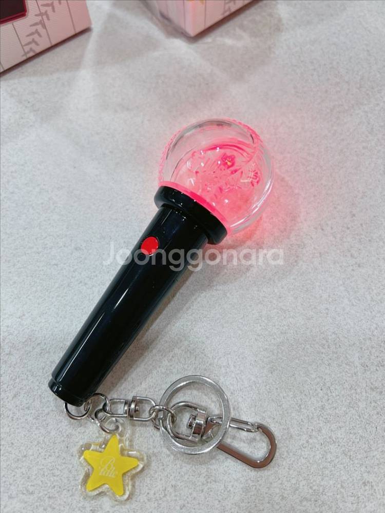 LG트윈스 블루밍테일 응원봉 키링 새상품--0
