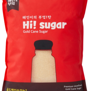 사탕수수 비정제 미네랄 원당 5kg