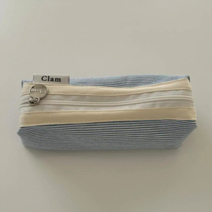클램 스트라이프 필통 Clam Little stripe