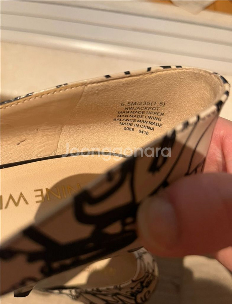 (상태좋음)나인웨스트 여성 힐 6.5 사이즈 (235)--2