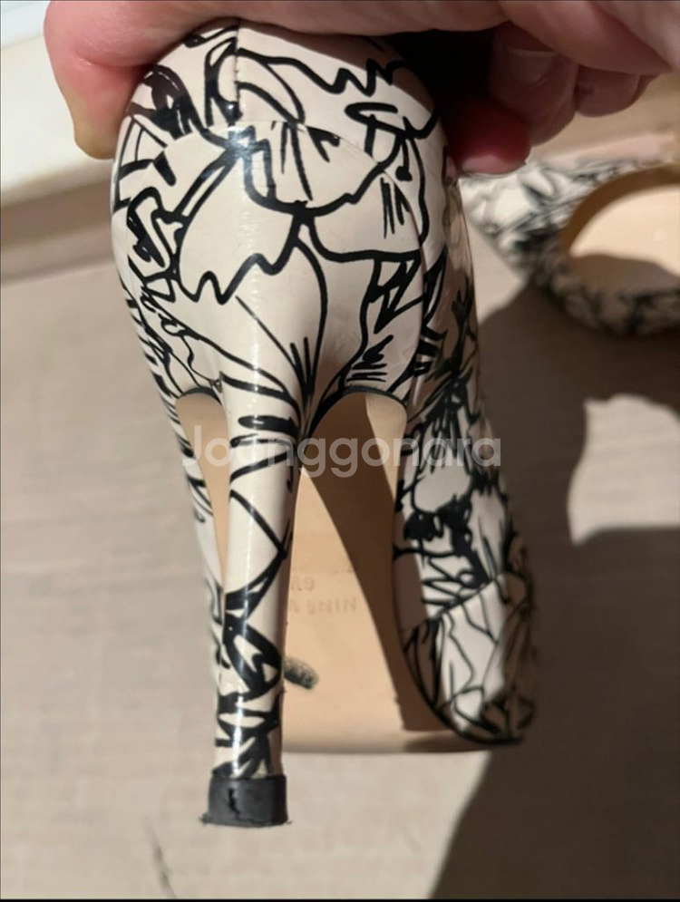 (상태좋음)나인웨스트 여성 힐 6.5 사이즈 (235)--8