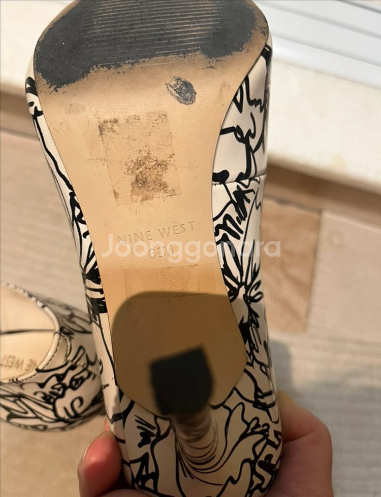 (상태좋음)나인웨스트 여성 힐 6.5 사이즈 (235)--5