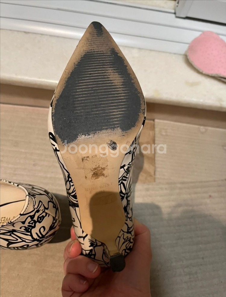 (상태좋음)나인웨스트 여성 힐 6.5 사이즈 (235)--4