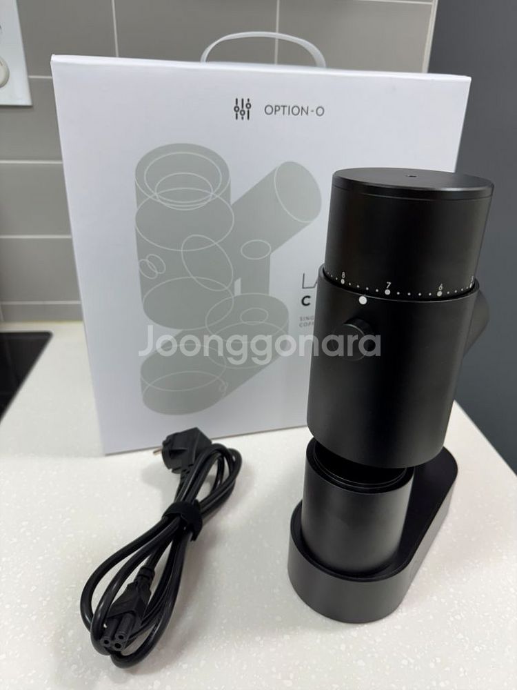 옵션오 라곰 카사 그라인더 65 mm 블랙 팝니다--6