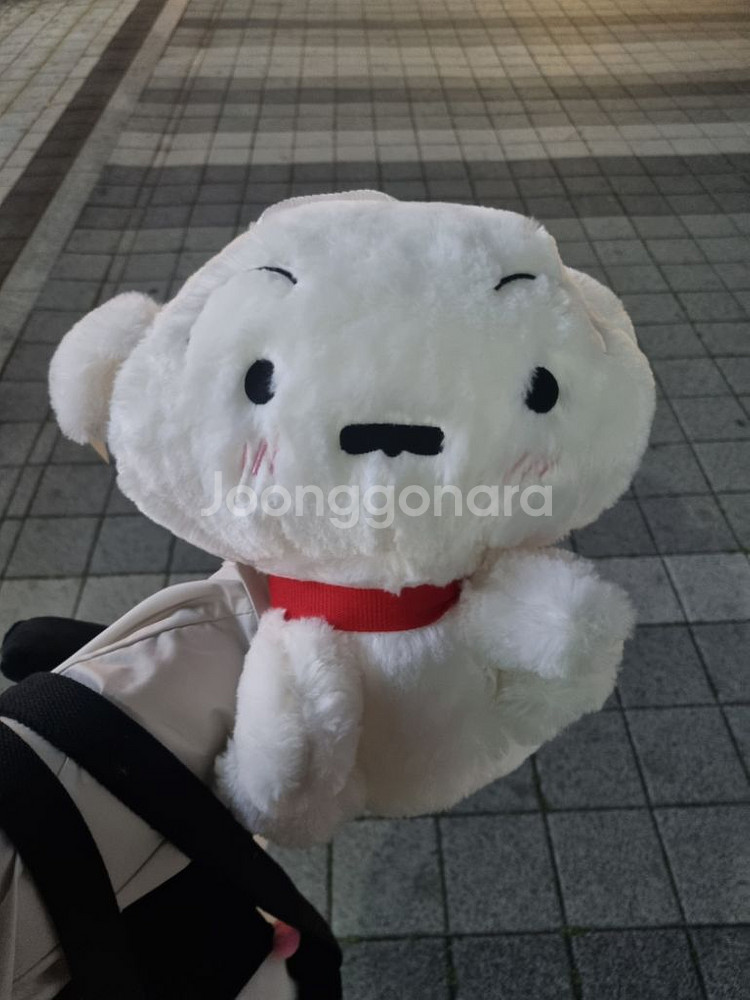 짱구는못말려 흰둥이 가방 백팩 인형--0