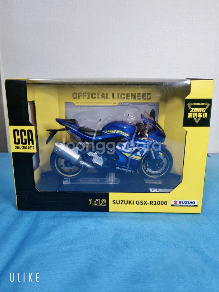 스즈키 GSX-R1000 오토바이 모형 / 인테리어 소--1
