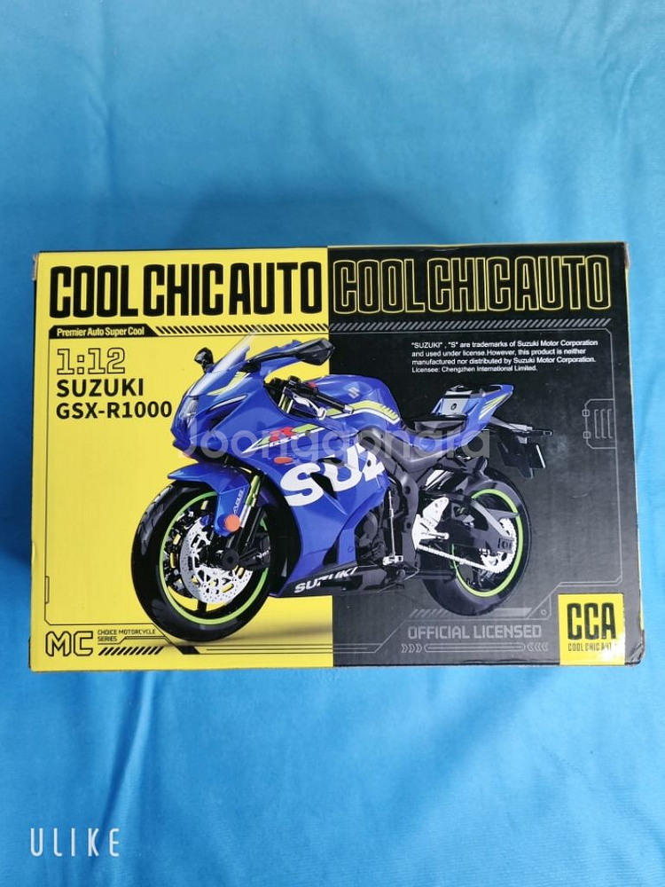 스즈키 GSX-R1000 오토바이 모형 / 인테리어 소--4