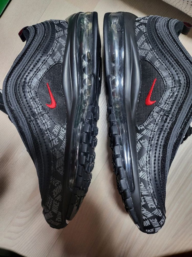 나이키 에어맥스97 리플렉티브 검빨--1