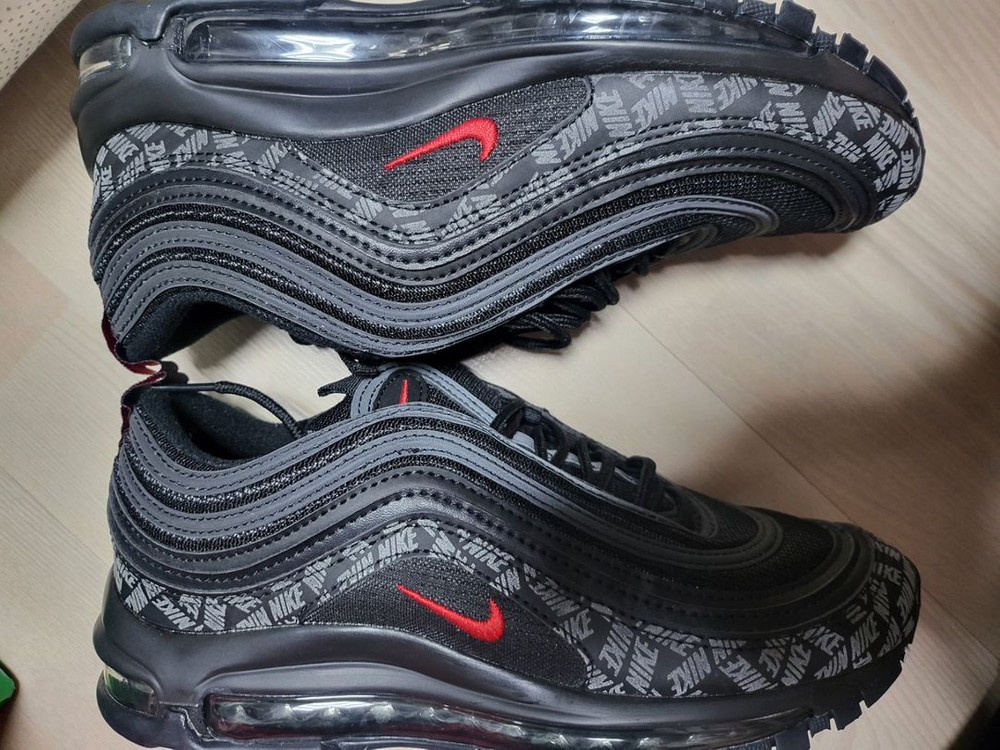 나이키 에어맥스97 리플렉티브 검빨--3