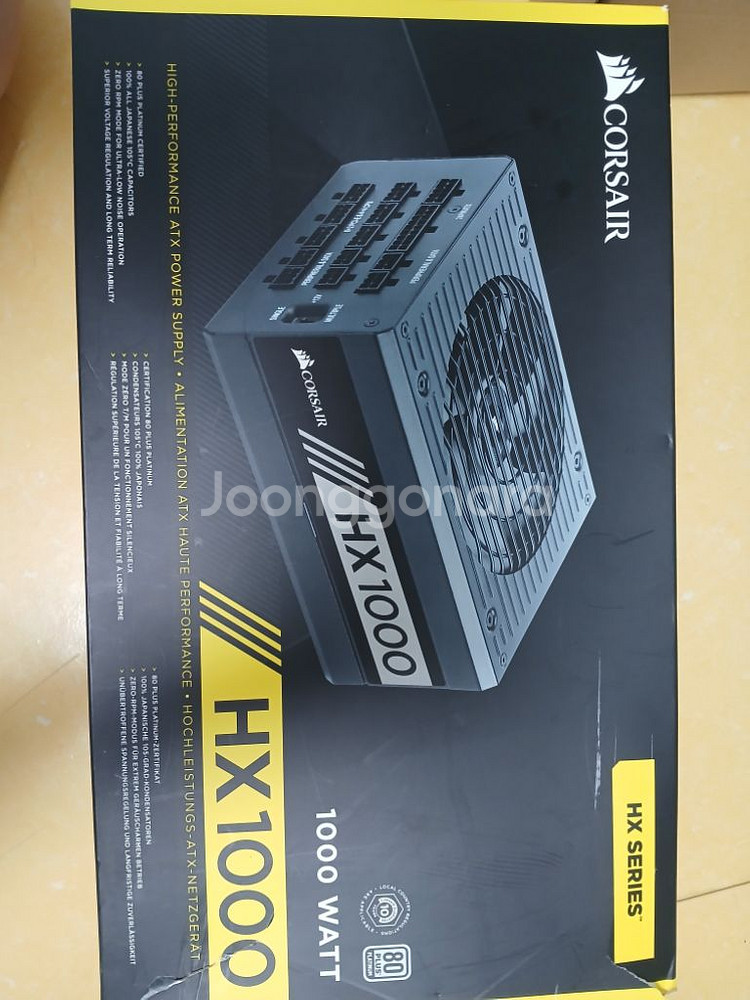 hx1000 1000w 플래티넘 등급 파워--0