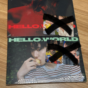 백현 헬로월드 미개봉 앨범
