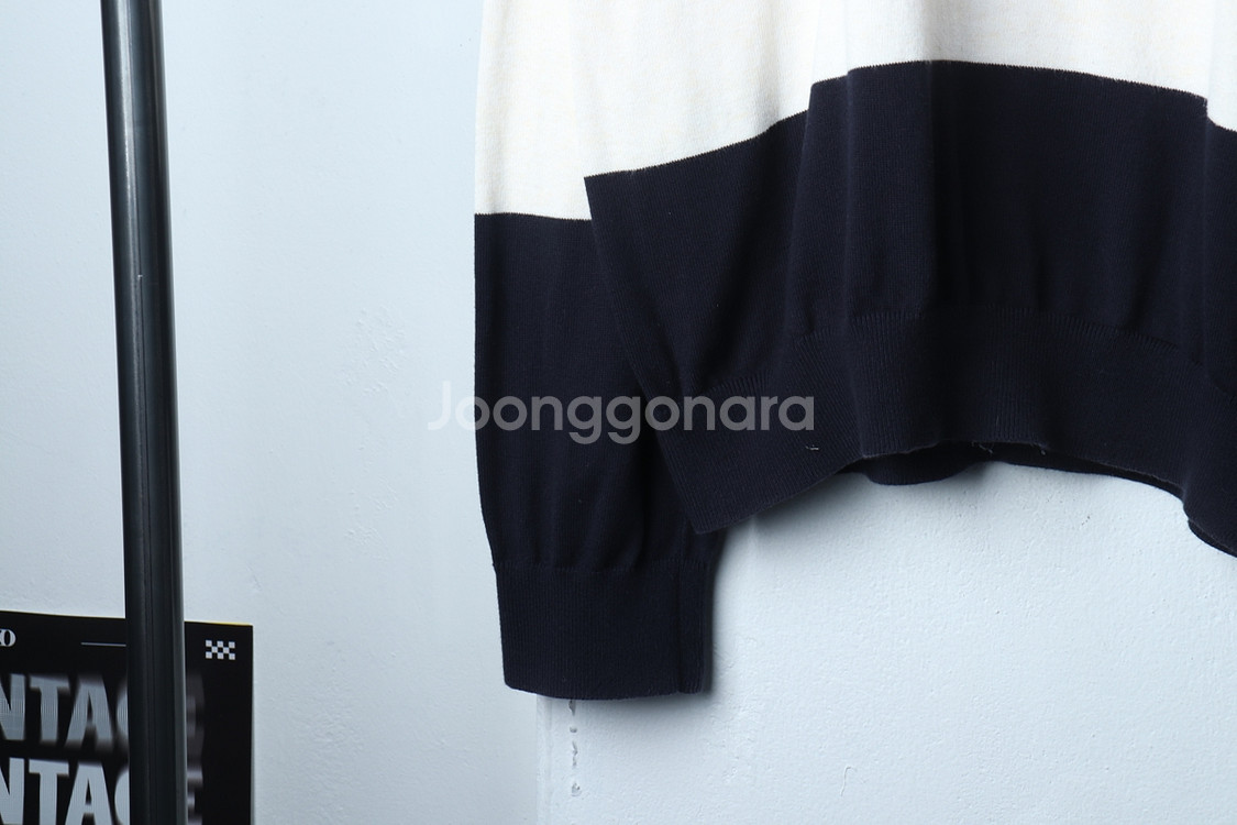 (2XL) 타미힐피거 긴팔티셔츠 이염 빅사이즈 로고--3