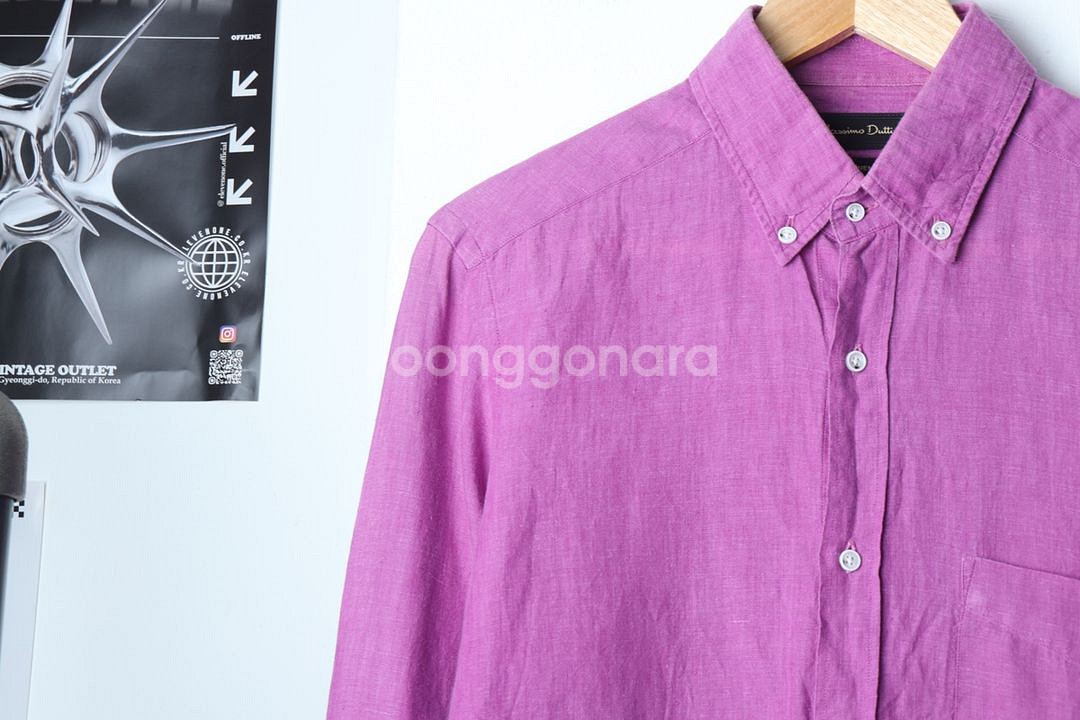 (S) 브랜드빈티지 셔츠 남방 마시모두띠 린넨 마--2