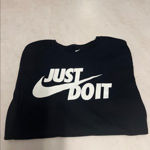 나이키 JUST DO IT 티셔츠 블랙 반팔