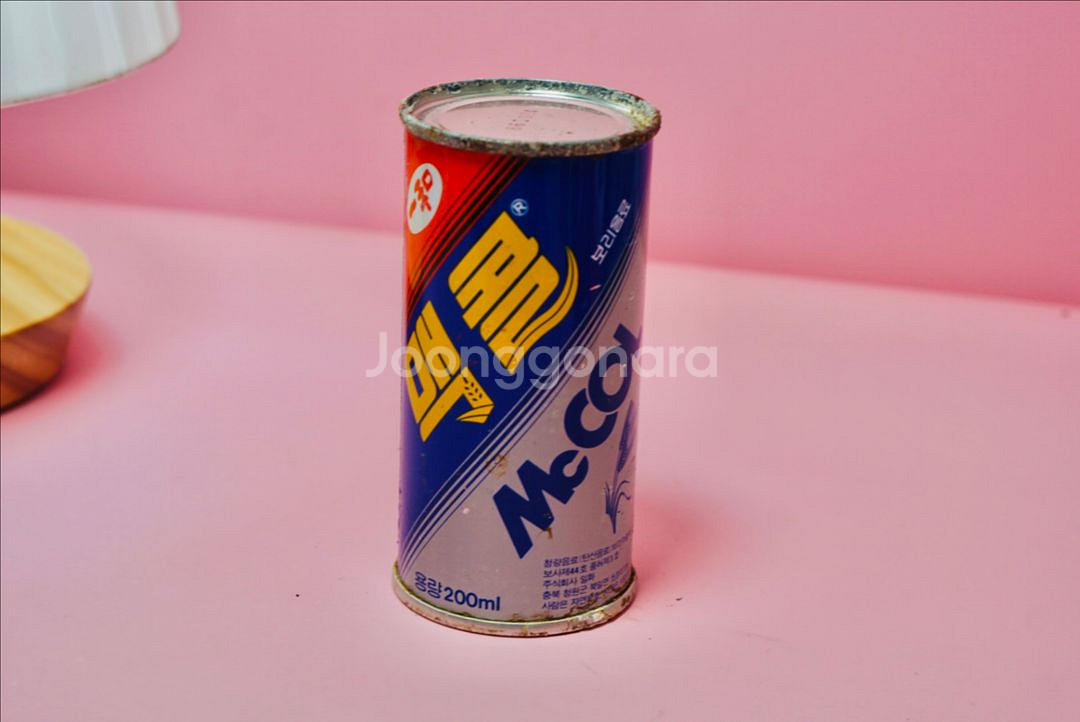 맥콜 옛날 음료수캔 옛날 레트로 수집 골동품--1
