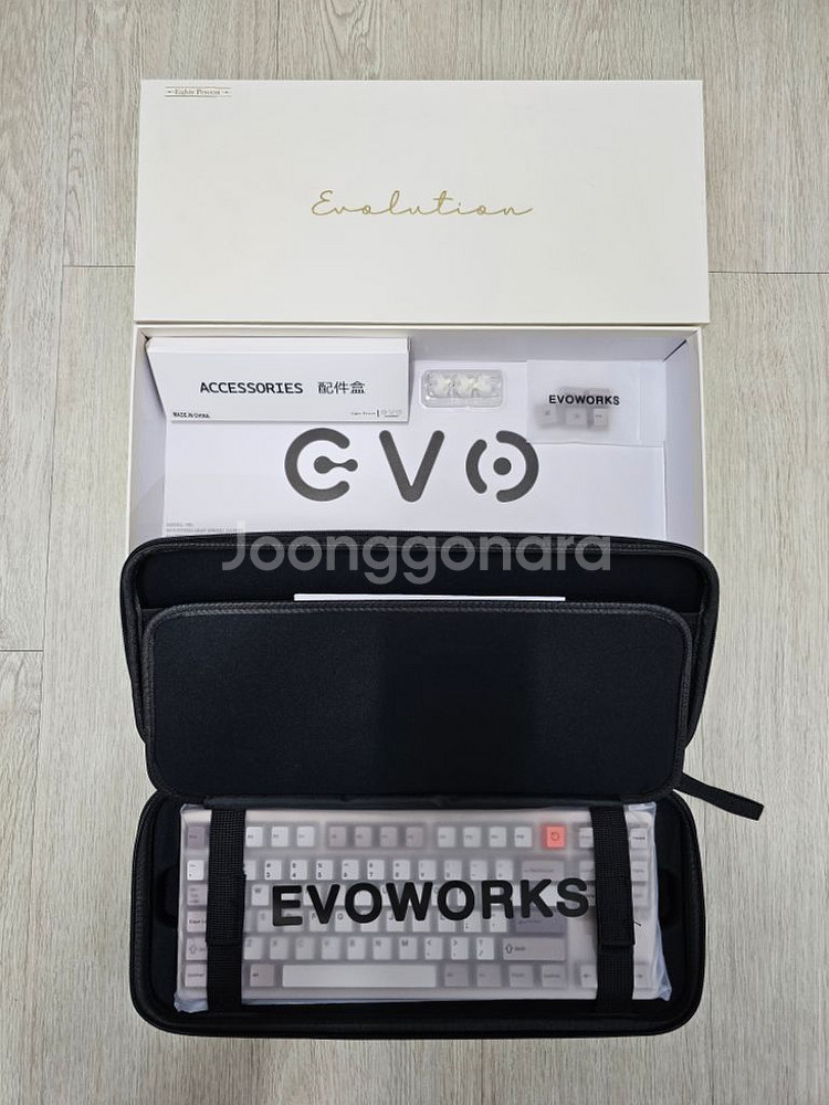 에보80 샌골 (evo80 sandgold) 키보드--0