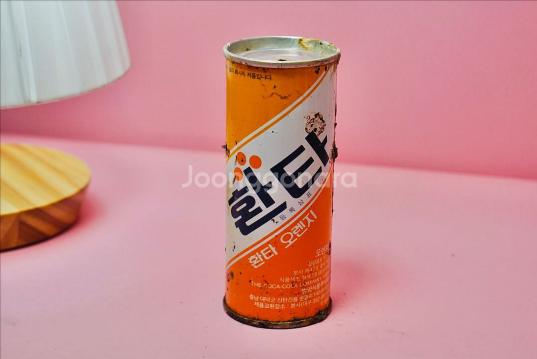 1988년 서울올림픽 호돌이 환타 옛날 음료수캔 옛날--1