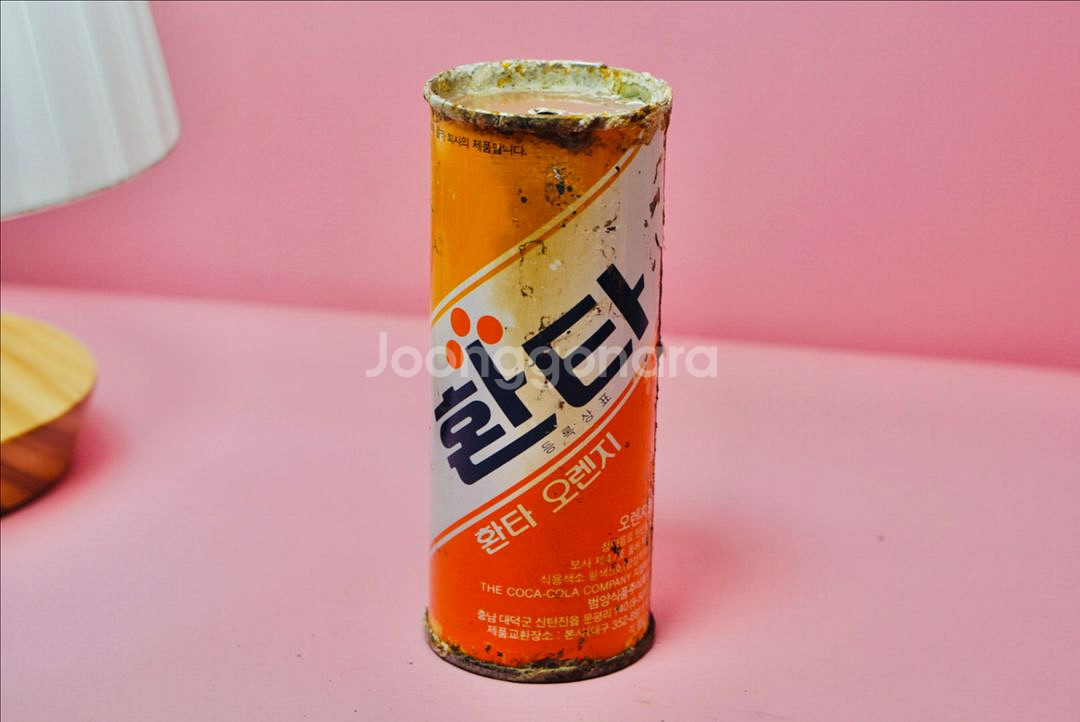 1988년 서울올림픽 호돌이 환타 옛날 음료수캔 옛날--1
