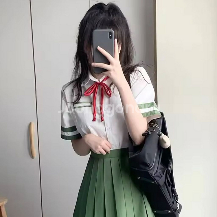 보증금x 스즈메 일본 교복 졸업사진 졸사 코스프레 대여--1