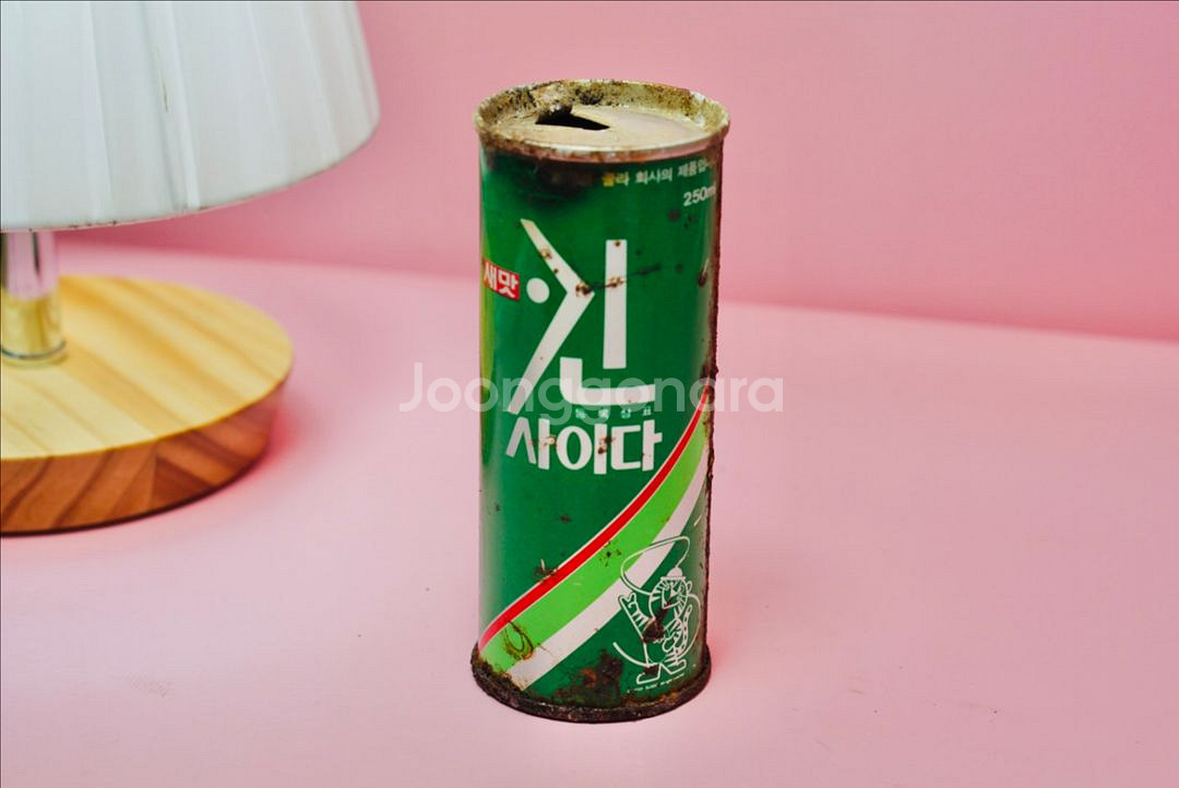 1986년 아시안게임 호돌이 옛날 음료수캔 옛날 레트--0