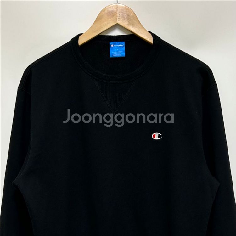 [남자 100 (L)]챔피온 자수로고 크루넥 맨투맨--1