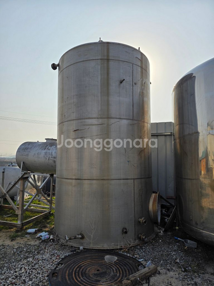 스텐탱크 서스탱크 물탱크 폐수탱크 20톤 20루베--1
