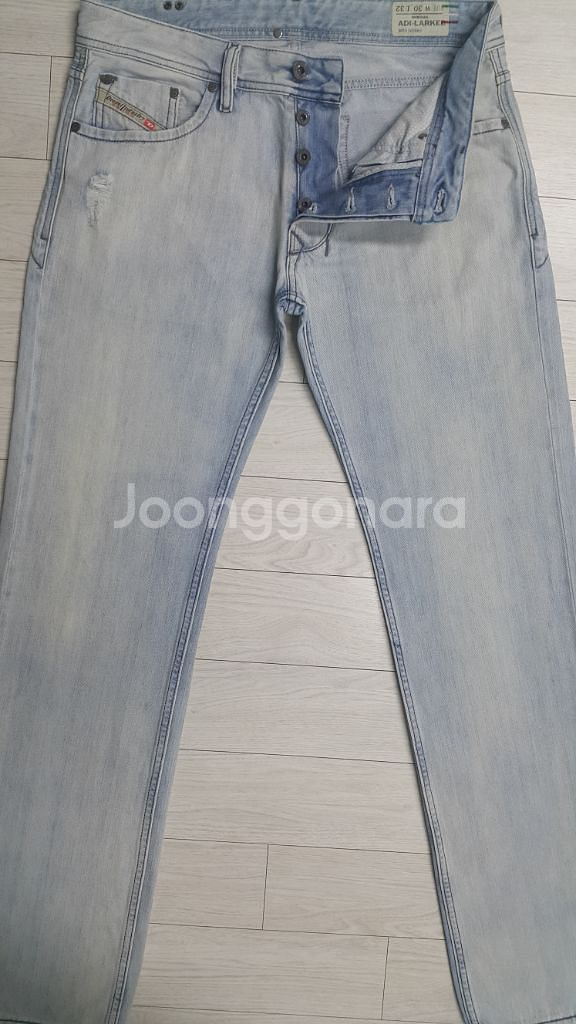 디젤 아디다스콜라보(한정판) 수입대님 30~31인치--2