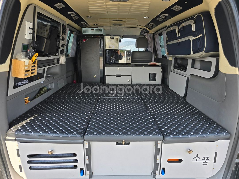 *급매 스타렉스 캠핑카 완전개조 및 트레일러 +캠핑용품--2