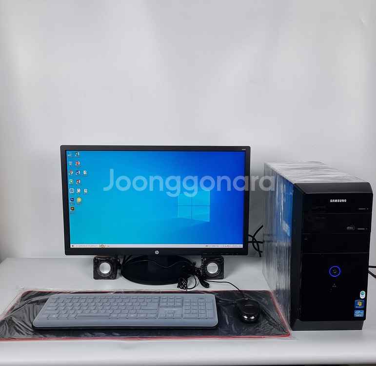 사무용pc 24인치모니터 풀세트 18만원--0