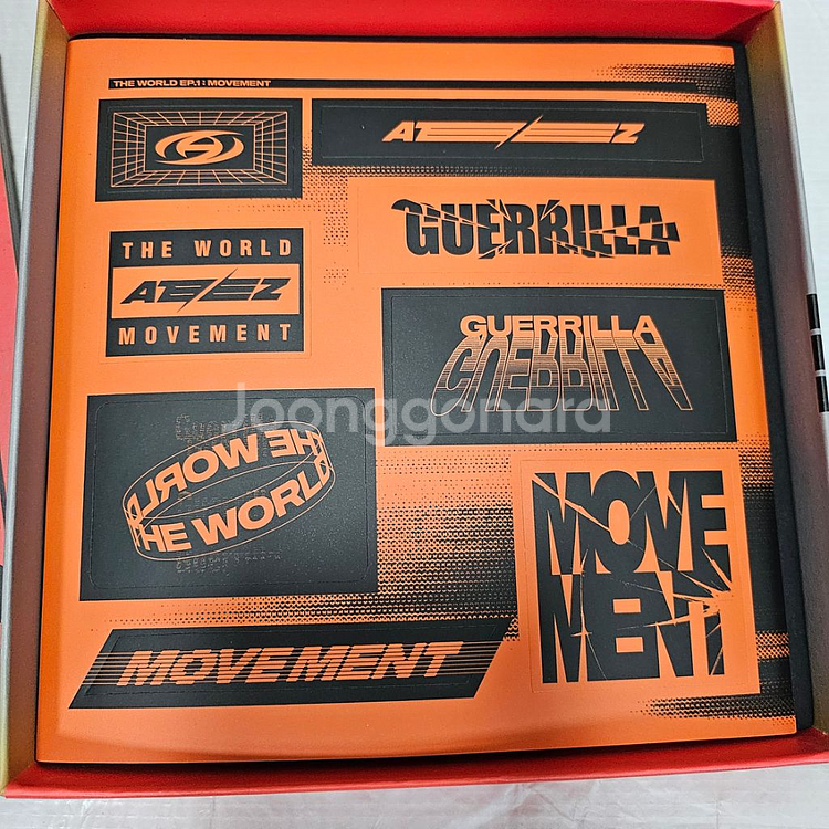 에이티즈 미니8 더월드ㅡ무브먼트 Z ver 판매합니다--3
