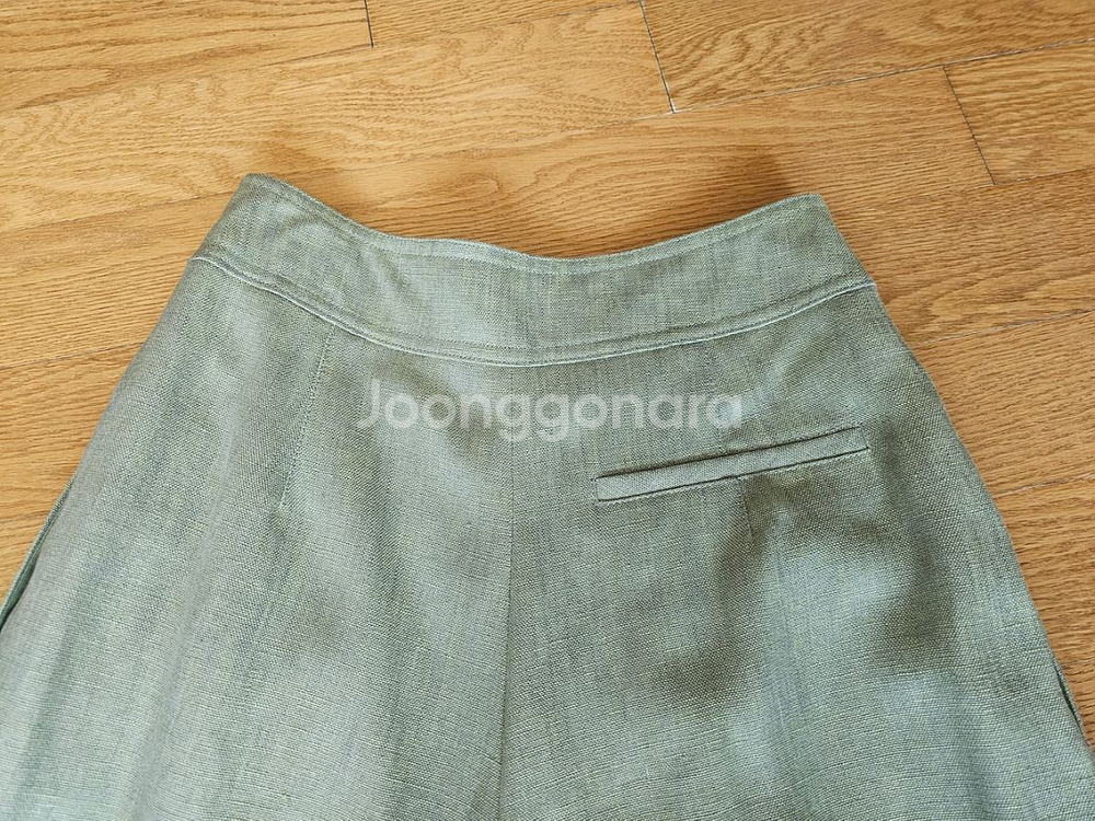 [가격인하] (새상품) 타임 린넨 와이드팬츠--4