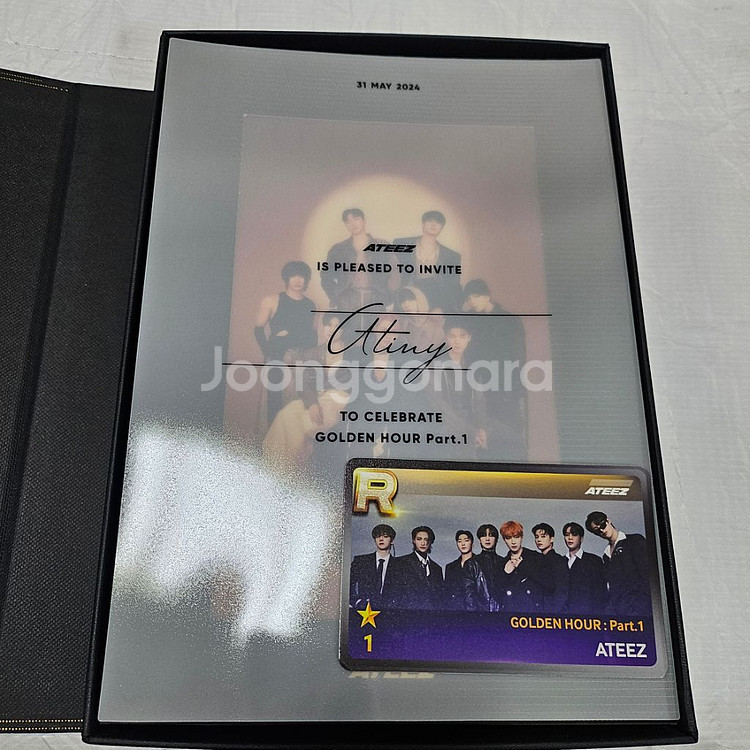 에이티즈 미니10 Golden Hour 판매합니다--6