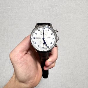 iwc 포르투기스 가죽시계 새상품