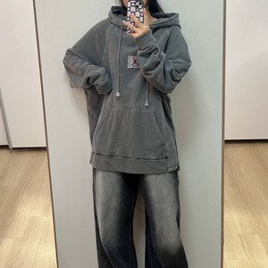 나이키 에어조던 피그먼트 오버핏 후드티