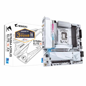 B760M AORUS ELITEX AX 화이트 DDR5