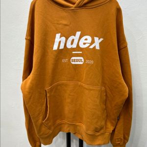 정품) HDEX 하덱스 오버핏 후드티 M
